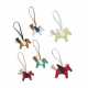 A SET OF SIX MULTICOLOUR SWIFT LEATHER PEGASUS MM & PM CHARMS - фото 1