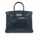 A SHINY BLEU ABYSSE POROSUS CROCODILE BIRKIN 35 WITH PALLADIUM HARDWARE - Foto 1