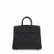 A LIMITED EDITION BLACK EVERCALF LEATHER SHADOW BIRKIN 25 - Foto 1