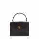 A SHINY BROWN POROSUS CROCODILE RIGID BAG WITH GOLD & EYE TIGER HARDWARE - Foto 1