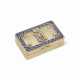 A JEWELLED AND ENAMEL GOLD IMPERIAL PRESENTATION SNUFF BOX - photo 1