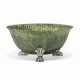 A SILVER-MOUNTED NEPHRITE BOWL - Foto 1