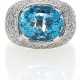 Aquamarin-Diamant-Ring - фото 1