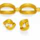 Konvolut: Gold-Armband, Perl-Brosche und Perl-Ring - Foto 1