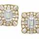 VAN CLEEF & ARPELS DIAMOND EARRINGS - фото 1