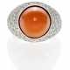 Korall-Diamant-Ring - photo 1