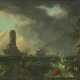 Vernet, Claude Joseph (1714 Avignon - 1789 Paris) - Umkreis. Gewittersturm vor der Küste - фото 1