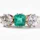 *Smaragd-Diamant-Ring - photo 1