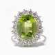 Peridot-Brillant-Ring - Foto 1