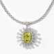 Chrysoberyll-Brillant-Anhänger mit Kette - photo 1