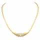 Collier mit Brillant von ca. 0,7 ct, - photo 1