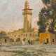 Possart, Felix (1837 Berlin - 1928 Berlin). Minarett auf dem Tempelberg in Jerusalem - Foto 1