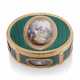 A LOUIS XV ENAMELLED VARI-COLOUR GOLD SNUFF-BOX - Foto 1