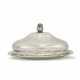 A GERMAN ROYAL SILVER MEAT DISH AND COVER - Foto 1