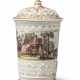 A MEISSEN PORCELAIN BEAKER AND COVER - Foto 1