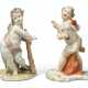 TWO NYMPHENBURG PORCELAIN FIGURES FROM THE OVIDIAN GODS SERIES - фото 1