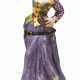 A MEISSEN PORCELAIN FIGURE OF COLUMBINE FROM THE COMMEDIA DELL` ARTE - photo 1