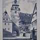 Federzeichnung Rothenburg ob der Tauber - sign. W. Friedrich, Weimar, 1933 - Foto 1