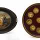 A REGENCY POLYCHROME TOLE PEINTE TRAY - Foto 1