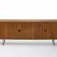 Sideboard with two sliding doors and one hinged door - photo 1