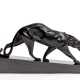 Bronze panther with black marble base - Foto 1