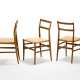 Three chairs model "646 Leggera" - фото 1