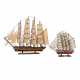 Zwei Schiffsmodelle aus Holz, 2. H. 20. Jh., - photo 1