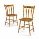 A PAIR OF FEDERAL PAINT-DECORATED ARROW-BACK SIDE CHAIRS - Foto 1