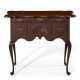 A QUEEN ANNE CARVED CHERRYWOOD DRESSING TABLE - photo 1