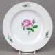 Meissen Speiseteller *Rote Rose* 19, Jhd. - photo 1