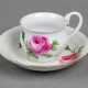 Meissen Kaffeegedeck *Rote Rose* - фото 1