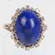 Lapislazuli Ring mit Brillanten - WG 750 - photo 1