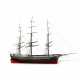 A SAILOR-MADE WOODEN MODEL OF AN AMERICAN CLIPPER SHIP - фото 1
