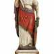 A CARVED AND POLYCHROME PAINT-DECORATED `GODDESS OF LIBERTY` CIGAR STORE FIGURE - photo 1