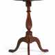 A QUEEN ANNE CHERRYWOOD DISH-TOP CANDLESTAND - фото 1