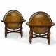 A NEAR PAIR OF ENGRAVED CELESTIAL AND TERRESTRIAL TABLE-TOP GLOBES - Foto 1