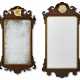 TWO CHIPPENDALE MAHOGANY AND PARCEL-GILT MIRRORS - photo 1