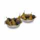 A PAIR OF AMERICAN PARCEL-GILT SILVER BERRY BOWLS - фото 1