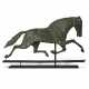 A MOLDED COPPER AND ZINC RUNNING HORSE WEATHERVANE - Foto 1