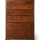 A FEDERAL INLAID WALNUT TALL CHEST-OF-DRAWERS - photo 1