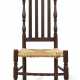 A WILLIAM AND MARY MAPLE BANISTER-BACK SIDE CHAIR - фото 1