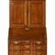 A CHIPPENDALE CHERRYWOOD DESK-AND-BOOKCASE - photo 1