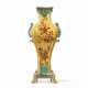 A GILT-METAL-MOUNTED THEODORE DECK FAIENCE TWO-HANDLED VASE - photo 1