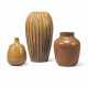 A GROUP OF FIVE DANISH AND FRENCH STONEWARE VASES - photo 1