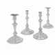 TWO PAIRS OF LOUIS XV SILVER CANDLESTICKS - Foto 1