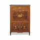 A LOUIS XVI ORMOLU-MOUNTED WALNUT AND TULIPWOOD MARQUETRY SECRETAIRE A ABATTANT - Foto 1