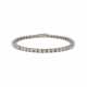 Tennisarmband mit 50 Brillanten zus. ca. 5 ct, - photo 1