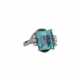 Ring mit Aquamarin von ca. 10 ct, - photo 1