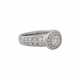 Ring mit Brillant von ca. 0,51 ct, - photo 1