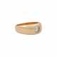 Ring mit Brillant ca. 1,0 ct, - photo 1